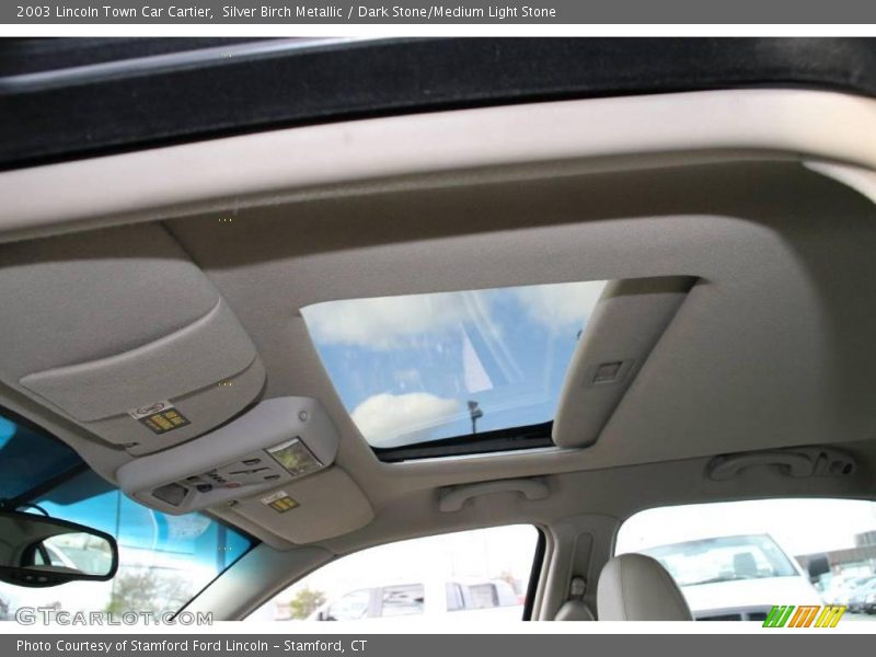 Silver Birch Metallic / Dark Stone/Medium Light Stone 2003 Lincoln Town Car Cartier