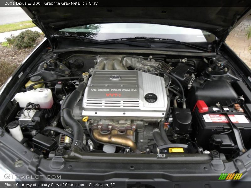 Graphite Gray Metallic / Gray 2001 Lexus ES 300
