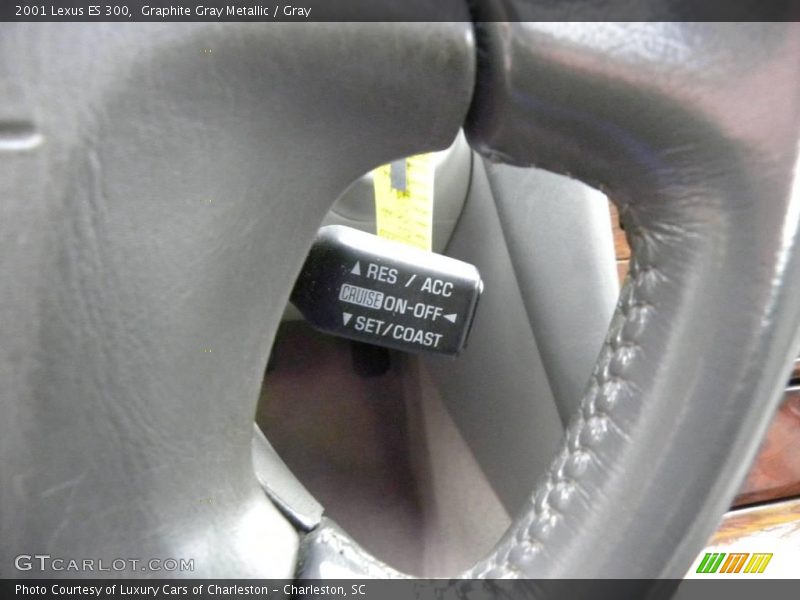 Graphite Gray Metallic / Gray 2001 Lexus ES 300