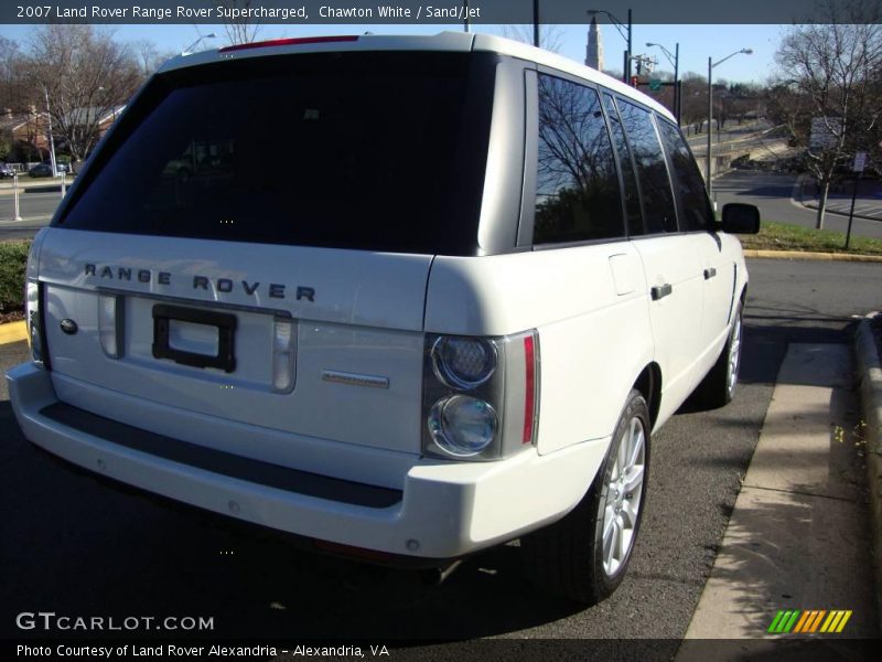 Chawton White / Sand/Jet 2007 Land Rover Range Rover Supercharged