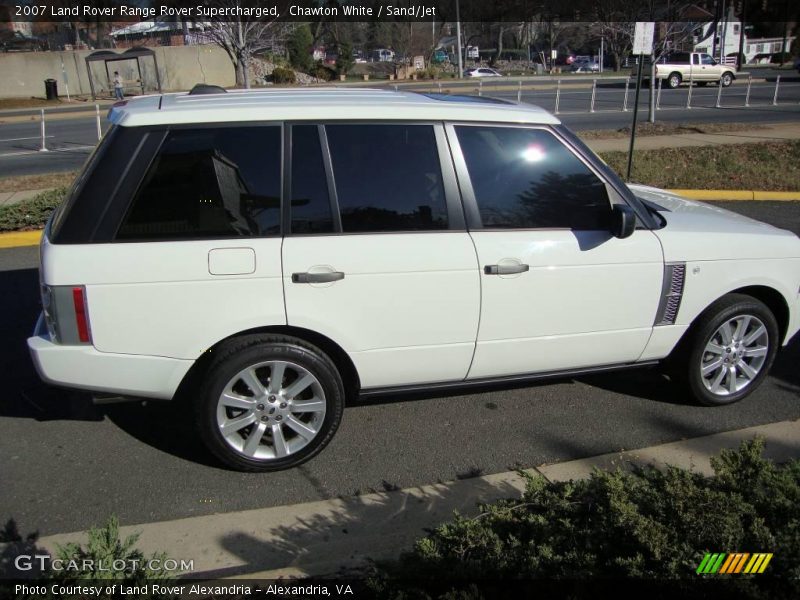 Chawton White / Sand/Jet 2007 Land Rover Range Rover Supercharged