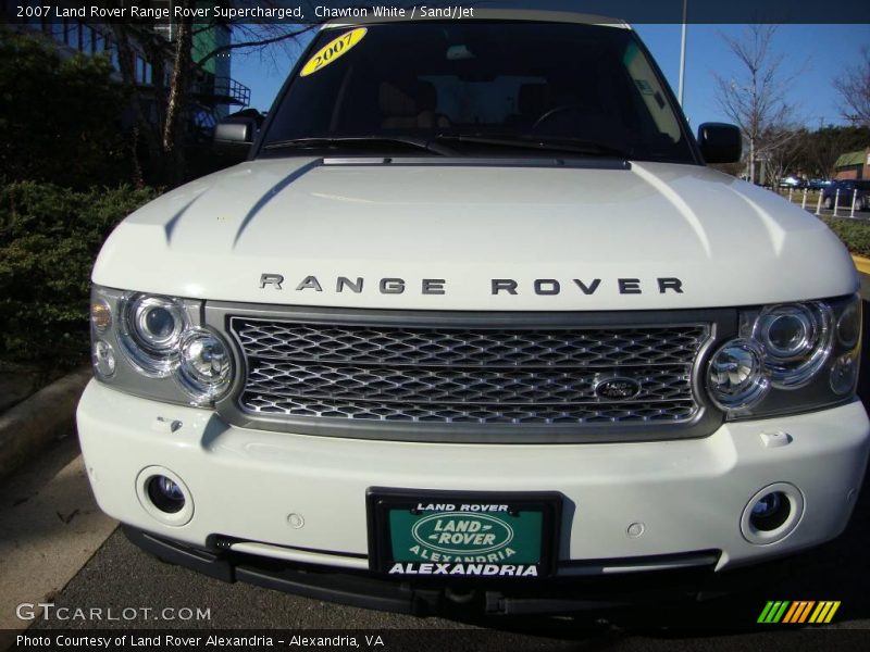 Chawton White / Sand/Jet 2007 Land Rover Range Rover Supercharged