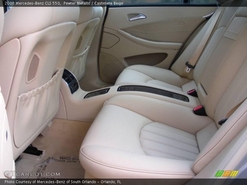 Pewter Metallic / Cashmere Beige 2008 Mercedes-Benz CLS 550