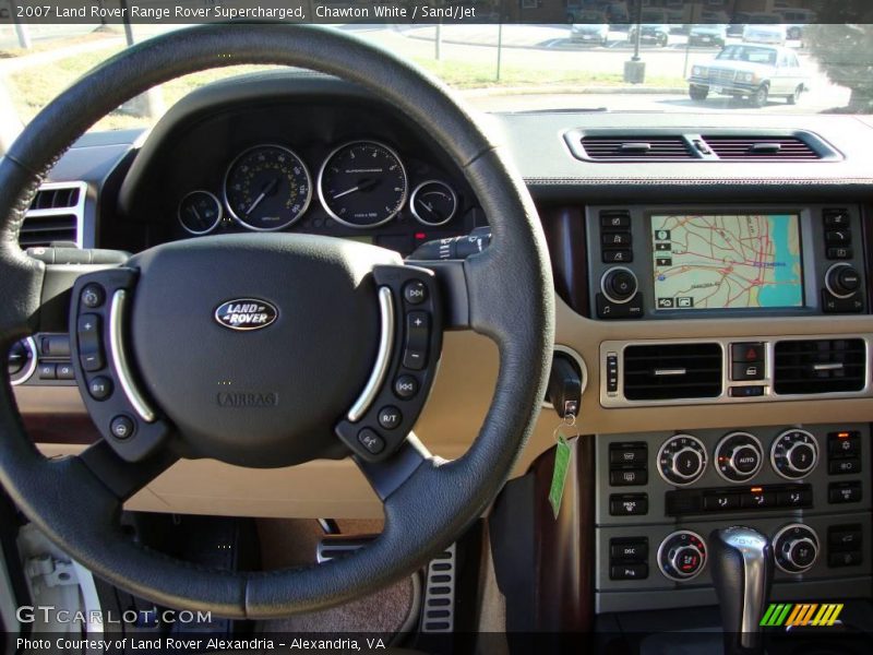 Chawton White / Sand/Jet 2007 Land Rover Range Rover Supercharged