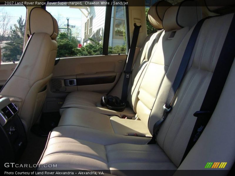 Chawton White / Sand/Jet 2007 Land Rover Range Rover Supercharged