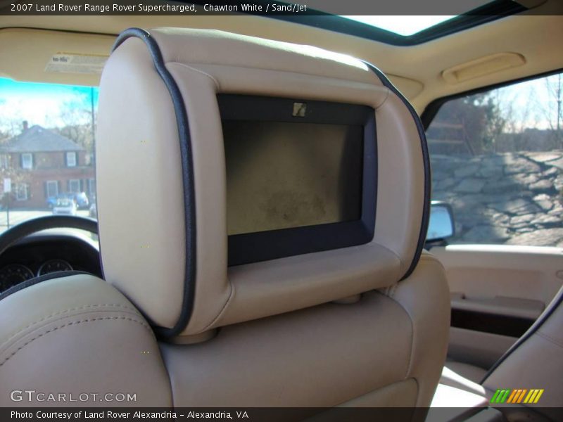 Chawton White / Sand/Jet 2007 Land Rover Range Rover Supercharged