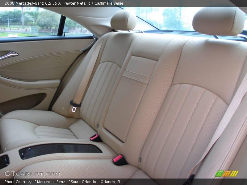 Pewter Metallic / Cashmere Beige 2008 Mercedes-Benz CLS 550