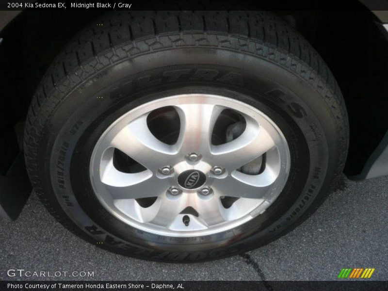 Midnight Black / Gray 2004 Kia Sedona EX