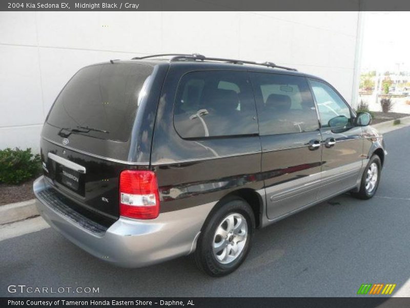 Midnight Black / Gray 2004 Kia Sedona EX