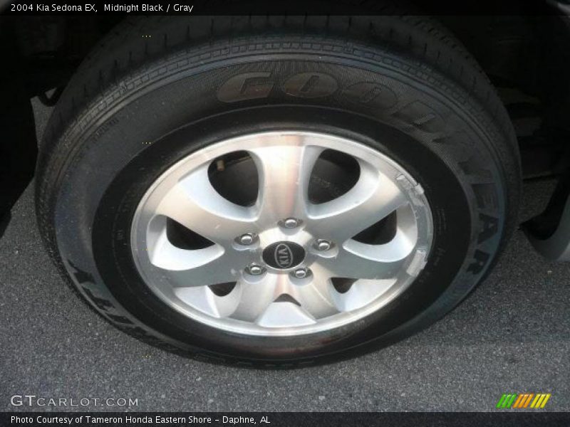 Midnight Black / Gray 2004 Kia Sedona EX