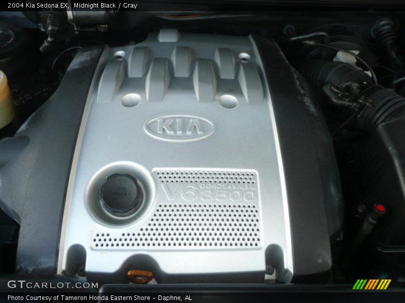 Midnight Black / Gray 2004 Kia Sedona EX