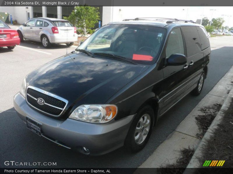 Midnight Black / Gray 2004 Kia Sedona EX