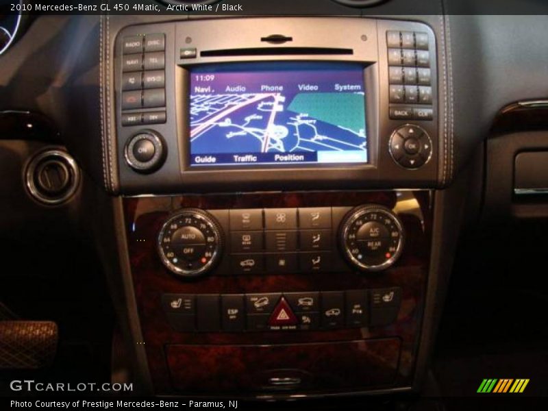 Arctic White / Black 2010 Mercedes-Benz GL 450 4Matic