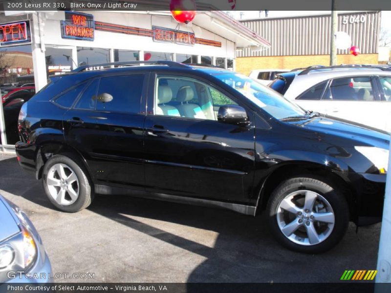 Black Onyx / Light Gray 2005 Lexus RX 330
