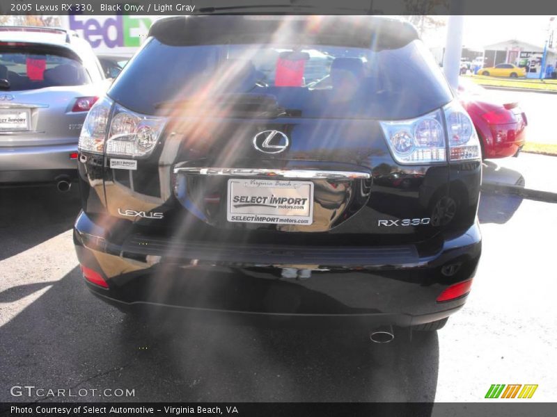 Black Onyx / Light Gray 2005 Lexus RX 330