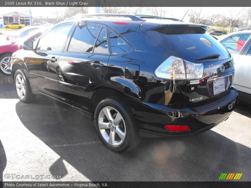 Black Onyx / Light Gray 2005 Lexus RX 330