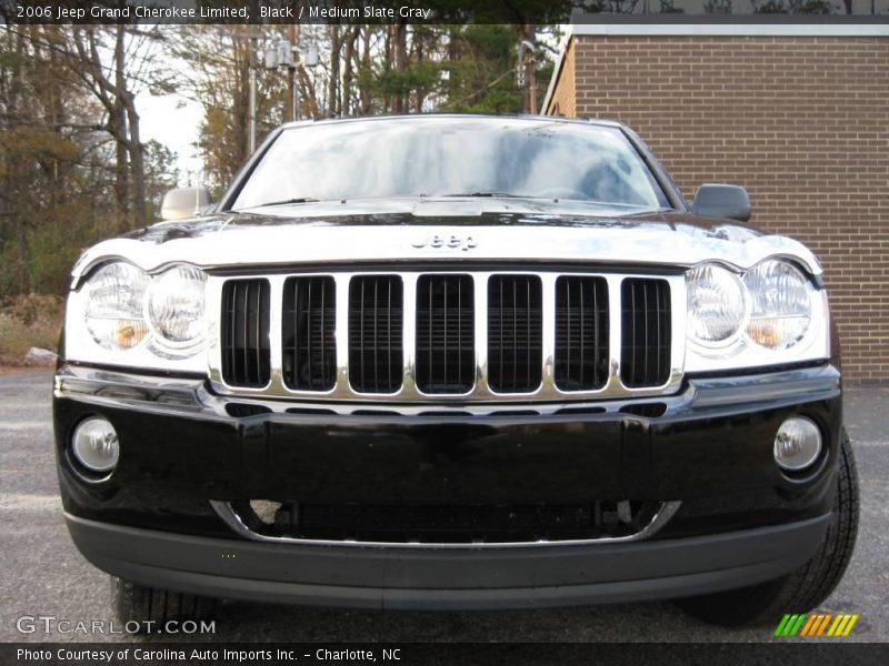 Black / Medium Slate Gray 2006 Jeep Grand Cherokee Limited