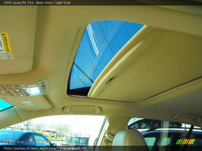 Black Onyx / Light Gray 2005 Lexus RX 330