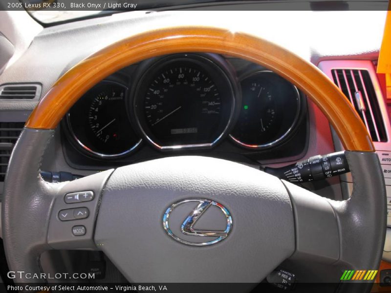 Black Onyx / Light Gray 2005 Lexus RX 330