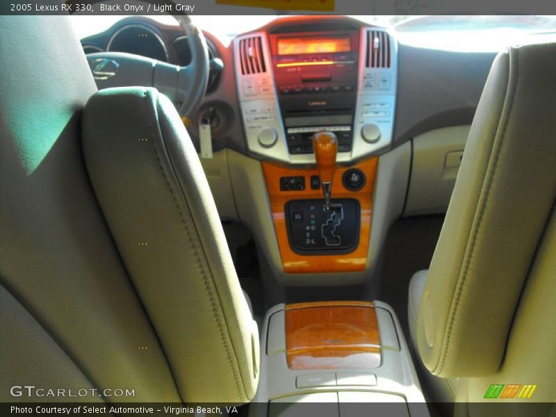 Black Onyx / Light Gray 2005 Lexus RX 330