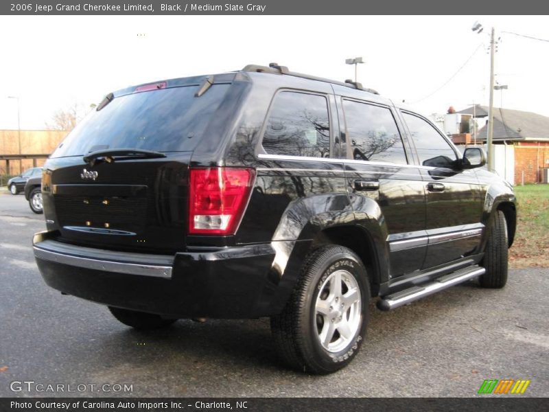 Black / Medium Slate Gray 2006 Jeep Grand Cherokee Limited