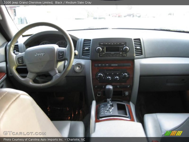 Black / Medium Slate Gray 2006 Jeep Grand Cherokee Limited