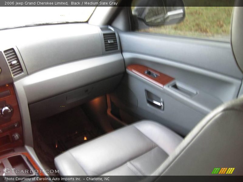Black / Medium Slate Gray 2006 Jeep Grand Cherokee Limited