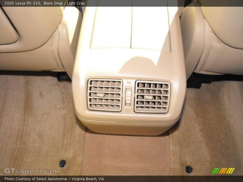 Black Onyx / Light Gray 2005 Lexus RX 330