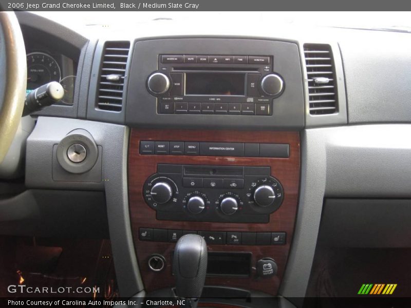 Black / Medium Slate Gray 2006 Jeep Grand Cherokee Limited