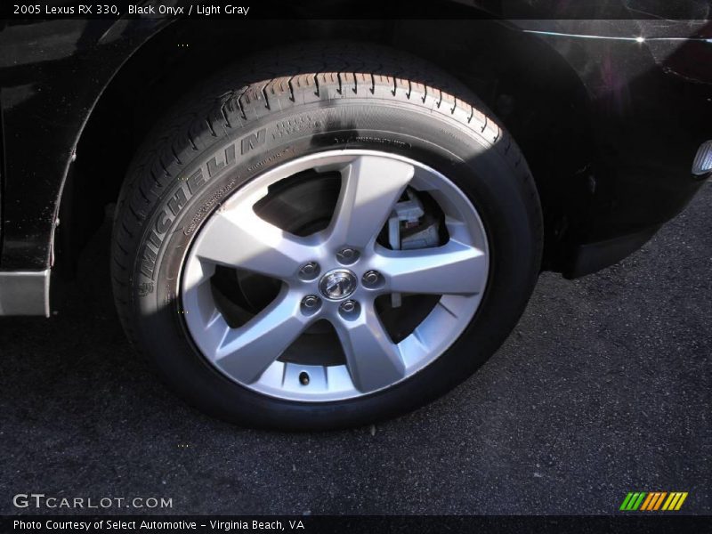 Black Onyx / Light Gray 2005 Lexus RX 330