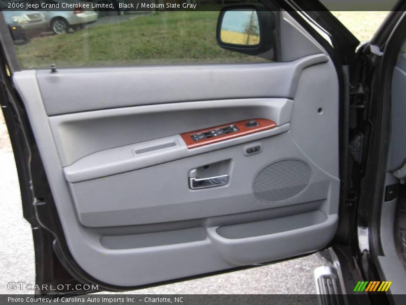 Black / Medium Slate Gray 2006 Jeep Grand Cherokee Limited