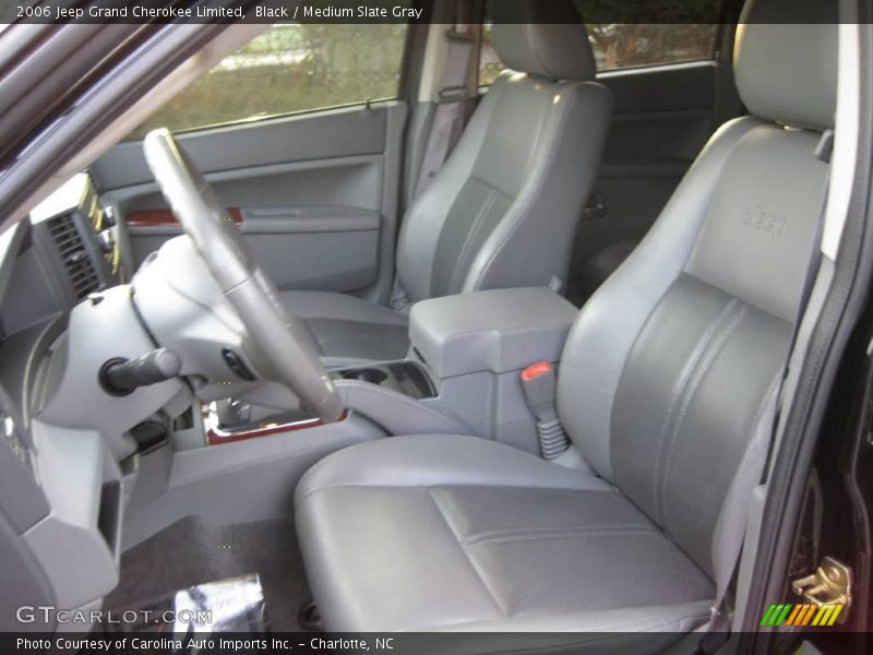Black / Medium Slate Gray 2006 Jeep Grand Cherokee Limited