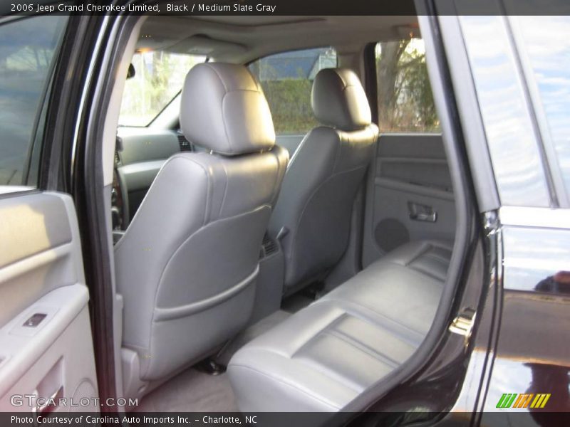 Black / Medium Slate Gray 2006 Jeep Grand Cherokee Limited