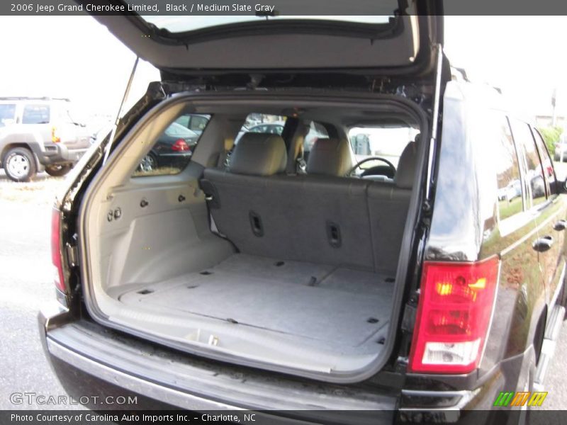 Black / Medium Slate Gray 2006 Jeep Grand Cherokee Limited