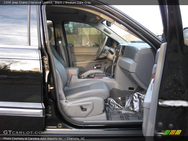Black / Medium Slate Gray 2006 Jeep Grand Cherokee Limited