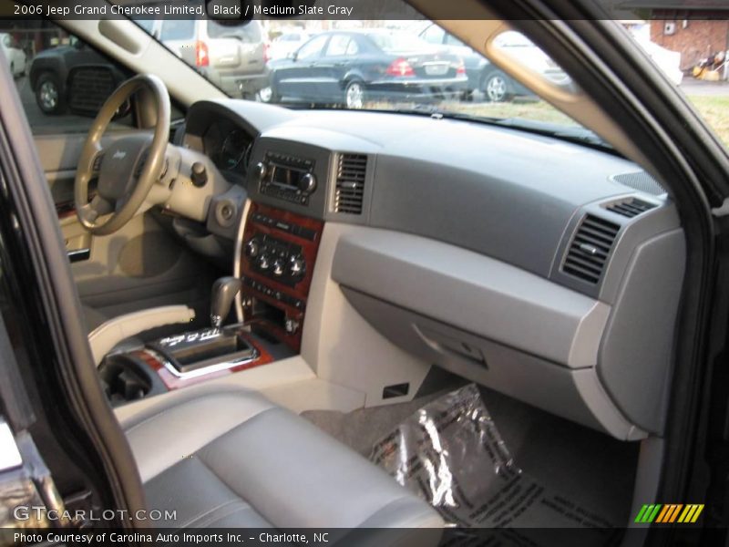Black / Medium Slate Gray 2006 Jeep Grand Cherokee Limited