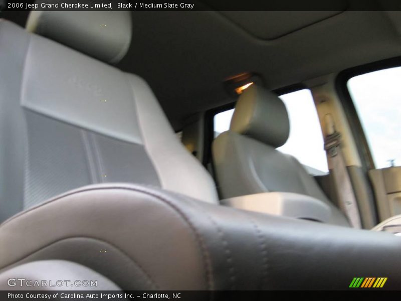 Black / Medium Slate Gray 2006 Jeep Grand Cherokee Limited