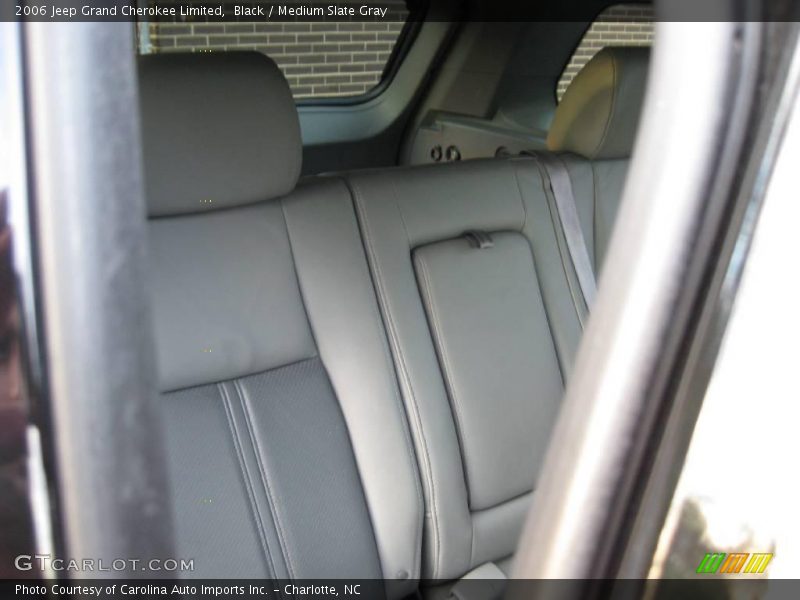 Black / Medium Slate Gray 2006 Jeep Grand Cherokee Limited