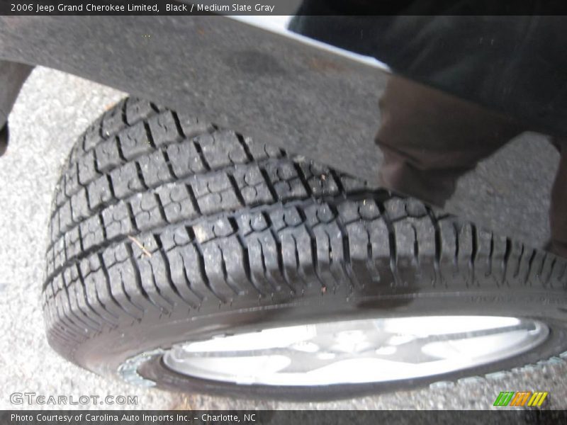 Black / Medium Slate Gray 2006 Jeep Grand Cherokee Limited