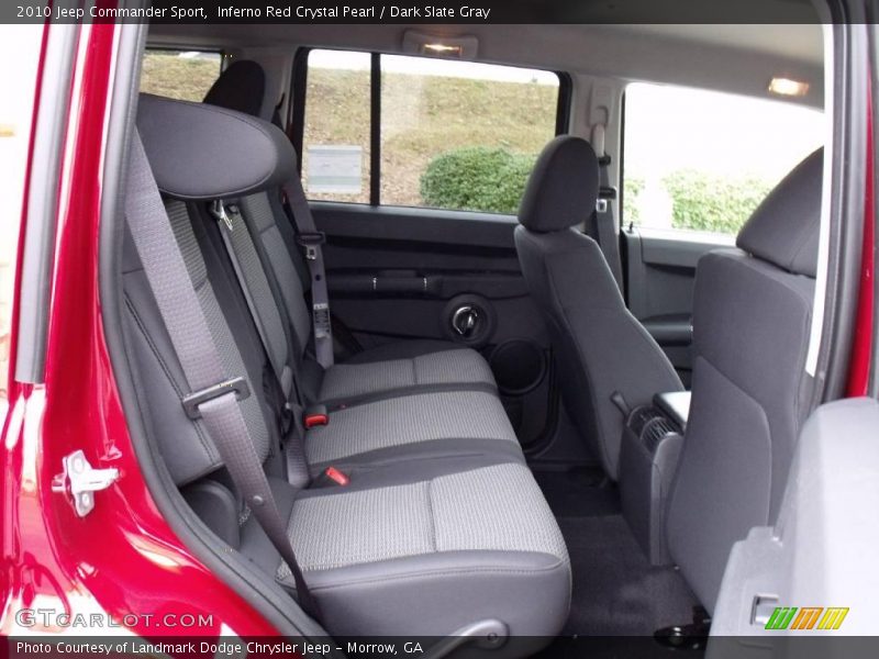 Inferno Red Crystal Pearl / Dark Slate Gray 2010 Jeep Commander Sport
