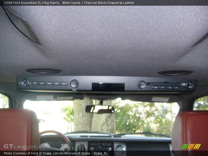 White Suede / Charcoal Black/Chaparral Leather 2008 Ford Expedition EL King Ranch