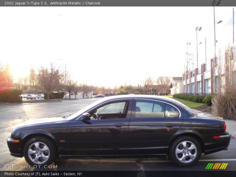 Anthracite Metallic / Charcoal 2002 Jaguar S-Type 3.0