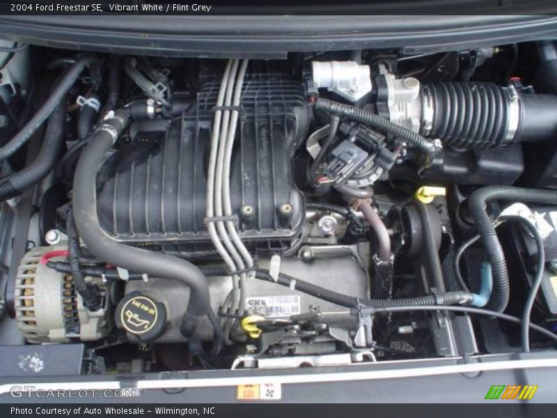 Vibrant White / Flint Grey 2004 Ford Freestar SE