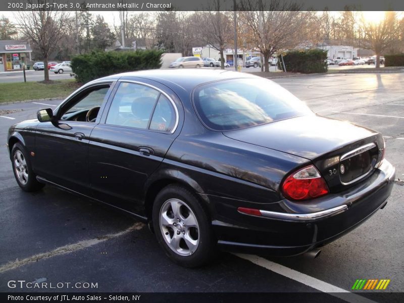 Anthracite Metallic / Charcoal 2002 Jaguar S-Type 3.0