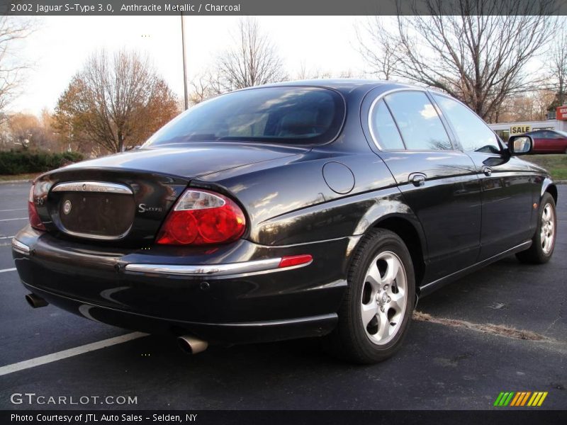 Anthracite Metallic / Charcoal 2002 Jaguar S-Type 3.0