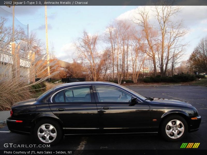 Anthracite Metallic / Charcoal 2002 Jaguar S-Type 3.0