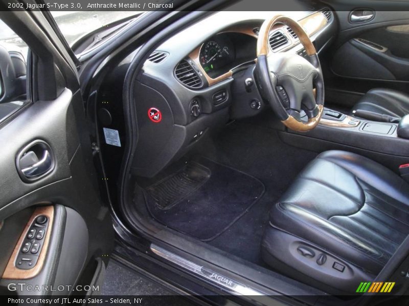 Anthracite Metallic / Charcoal 2002 Jaguar S-Type 3.0