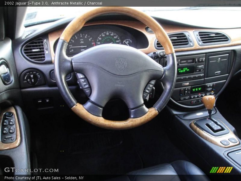 Anthracite Metallic / Charcoal 2002 Jaguar S-Type 3.0