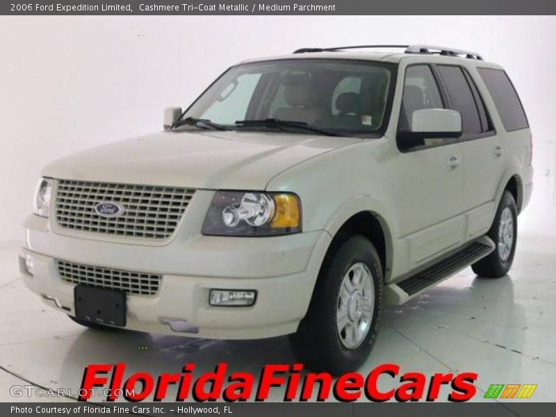 Cashmere Tri-Coat Metallic / Medium Parchment 2006 Ford Expedition Limited