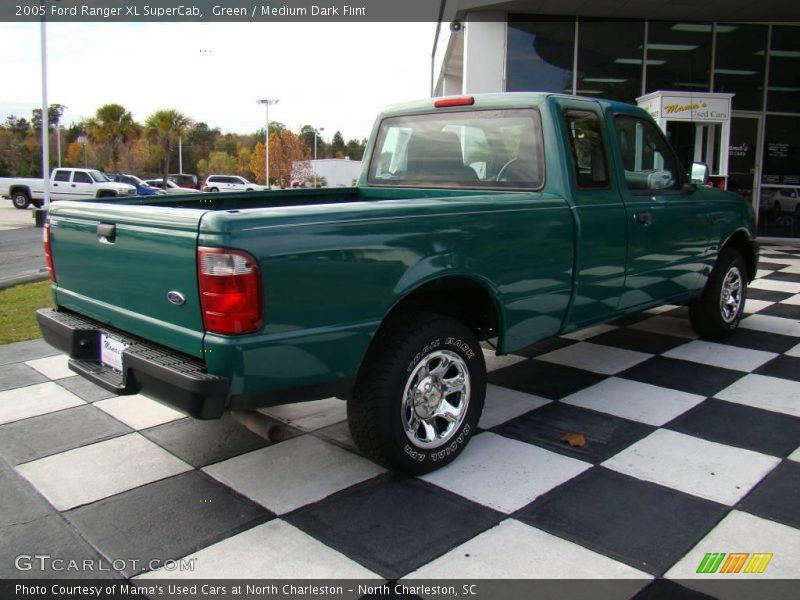 Green / Medium Dark Flint 2005 Ford Ranger XL SuperCab